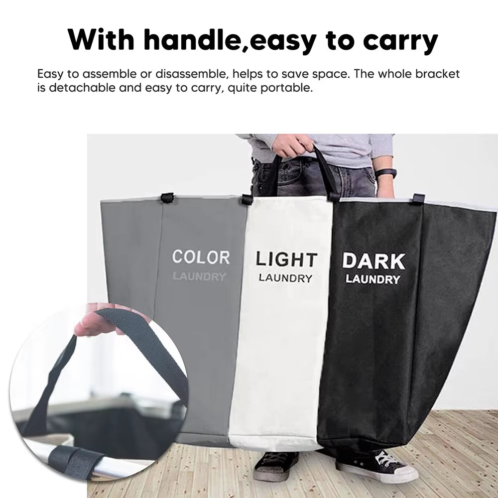 Foldable Dirty Laundry Basket Home Large Dirty Clothes Laundry Hamper Storage Bag Clothes Storage Laundry Sorter Bin