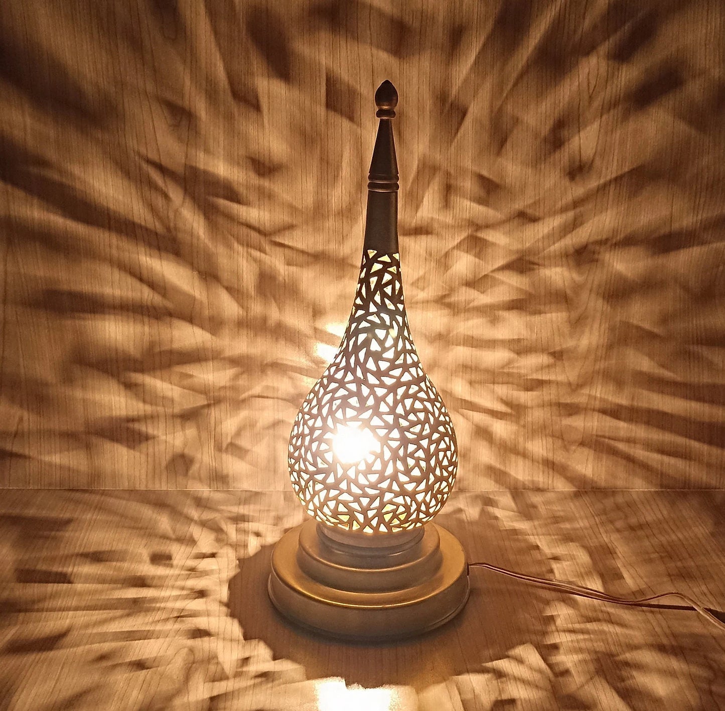 Brass Lamp, Brass Lampshade, Table Lamp, Lighting Lamp, Bedroom Lamp Shade, Bedroom Lamp, Bedroom Lamps