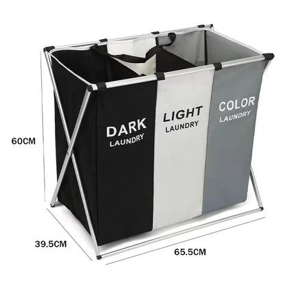 Foldable Dirty Laundry Basket Home Large Dirty Clothes Laundry Hamper Storage Bag Clothes Storage Laundry Sorter Bin